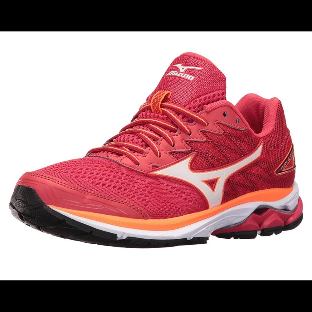 Mizuno Wave Rider 20 Running Shoe Red 9.5